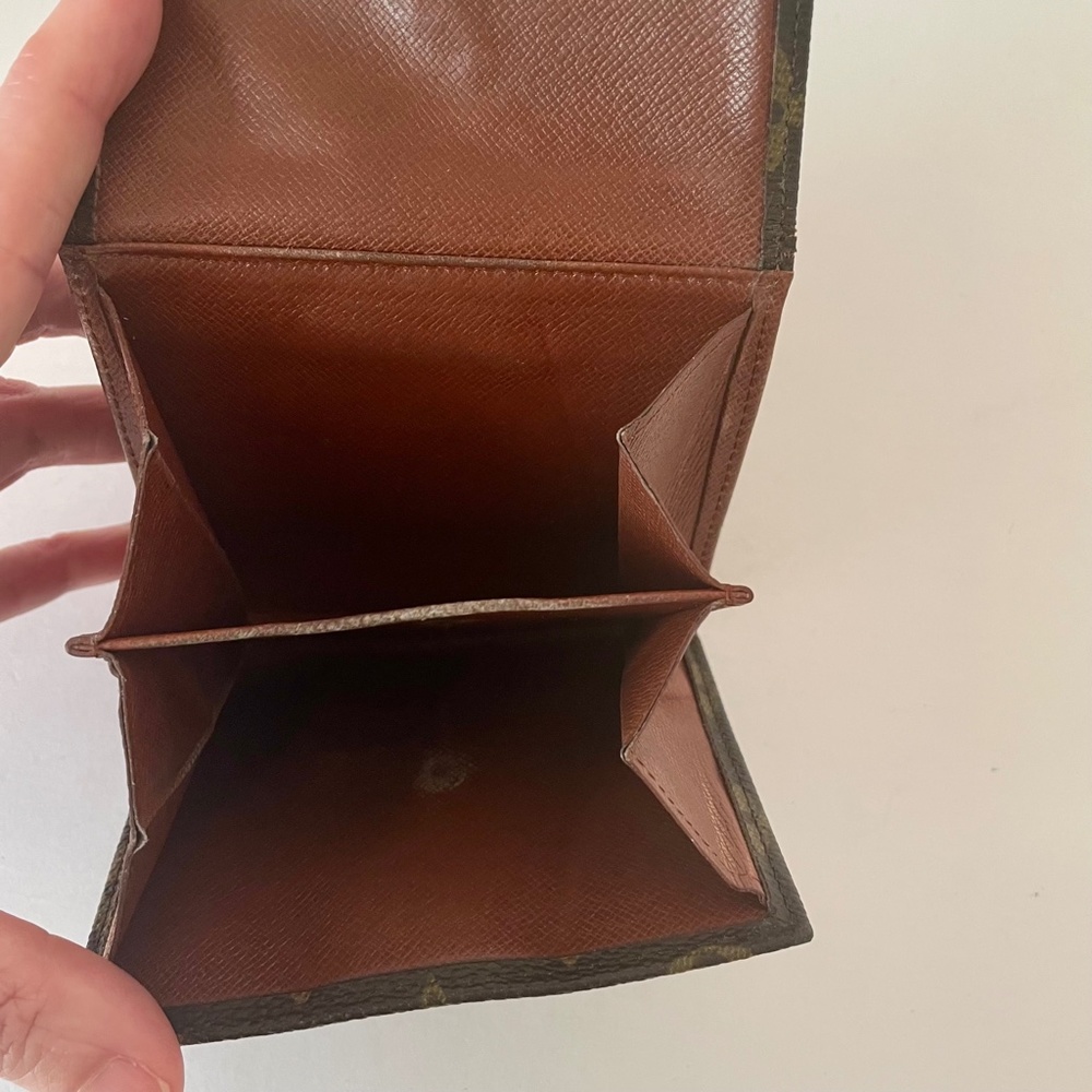 Louis Vuitton Monogram Elise Double Sided Snap Wallet LV Vintage - Picture 11 of 16